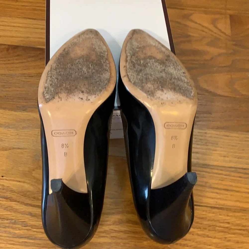 Coach leather heels - Picture 7 of 7